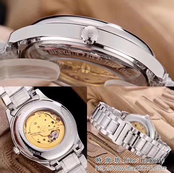 LONGINES浪琴 名匠系列 獨特四針分離精品男士腕表 WSS1188